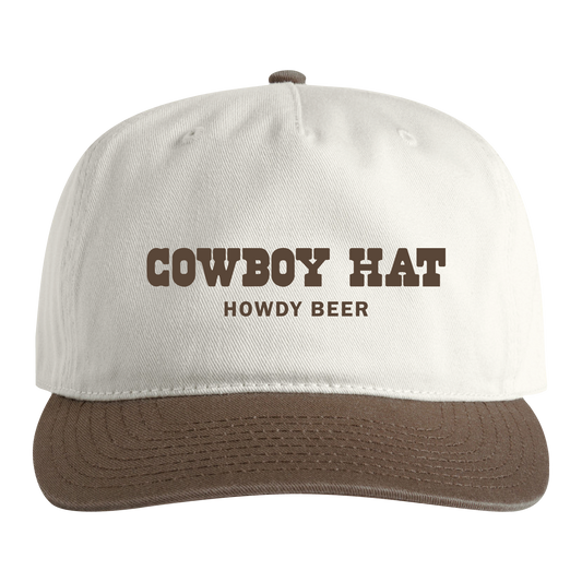 Cowboy Hat Natural/Walnut