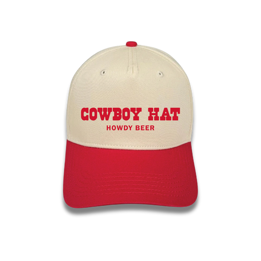 Howdy Beer Cowboy Hat Trucker