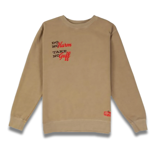 Tan Howdy Beer crewneck sweatshirt